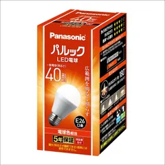 新品 パナソニック LED電球 口金直径26mm 電球40W形相当 電球色相当(4.4W) 一般電球・広範囲を照らす広配光タイプ 1個入り 密閉形器具対応 LDA4LGK4