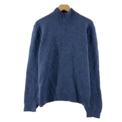 古着 ラルフローレン Ralph Lauren POLO by Ralph Lauren ラムウールニットハーフジップセーター メンズL /eaa363890 【中古】/eaa363890