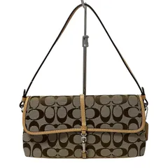 COACH コーチ シグネチャー クリップデミ ミニハンドバッグ 黒 6348 楽天市場】T【COACH】6348 クリップデミポーチ シグネチャー