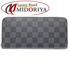 【中古】LOUIS VUITTON ルイヴィトン ダミエ グラフィット 長財布 N00056 ジッピーウォレット ホリゾンタル ダミエ グラフィット グラフィット メンズ /181651