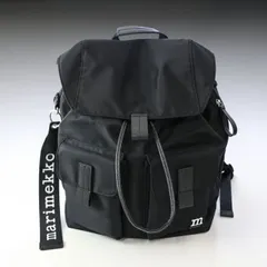 新品 マリメッコ バッグ リュック バックパック Everything Backpack L Solid ブラック 091198 009のサムネイル