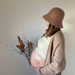 【半額以上】マタニティペイントシール マタニティフォトシール blanco ブランコ 妊婦 妊娠 赤ちゃん baby 週数 セルフマタニティフォト ベリーペイントシール 週数 妊婦 マタニティ