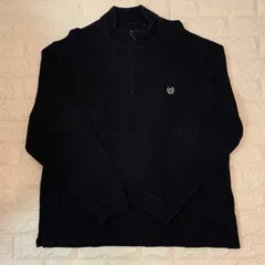 チャップスラルフローレン ハーフジップ 刺繡 黒 2XL フリース ブルゾン. チャップスラルフローレン ハーフジップ 刺繡 黒 2XL フリース