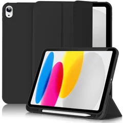 【数量限定】10世代 ケース 2022 10.9インチ ipad カバー ipad 第10世代 ケース 三つ折りスタンド ペンシル収納 ホルダー付き Lsmmpoba スリープ機能 軽量 薄型 傷つけ防止 PU合成レザー (モデル番号A2696、A2757、A
