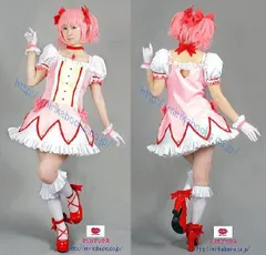 鹿目まどか コスプレ 衣装 ソウルジェム付き 魔法少女 まどか マギカ MilicaBooks 宅コス コスチューム リモートコスプレ コスプレイヤー