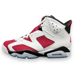 国内正規 新品 NIKE AIR JORDAN 6 RETRO WHITE CARMINE-BLACK ナイキ エアジョーダン 6 レトロ カーマイン CT8529-106 スニーカー 27.5cm　68521A1のサムネイル