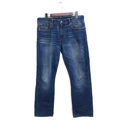 リーバイス Levi's 513 デニム ジーンズ ストレート ジップフライ W30 ネイビー 紺 /FT2