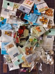 アクリルパーツ ガラスなど ハンドメイドパーツ まとめ売り