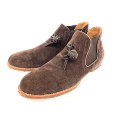 polpetta ポルペッタ 表記サイズ:サイズ:41  サイドゴアブーツ  ブラウン  スエード メンズ　240001130927