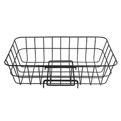 【 新品 未開封 】 昭和インダストリーズ ADVANS＋f ワイヤーバスケット B302 ブラック 未使用 送料無料のサムネイル