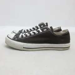 Q■日本製【US9.5】コンバース/CONVERSE ALL STAR LOW OKHPキャンバススニーカー■こげ茶MENS/5【中古】