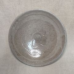 備前焼 岡田輝 緋襷 沓形丸皿 変形皿 銘々皿 和食器 師 藤原雄 - メルカリ