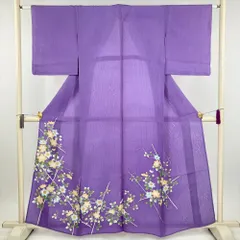 淡い紫の金彩模様の付下げ　お値下 付け下げ・訪問着・色無地など