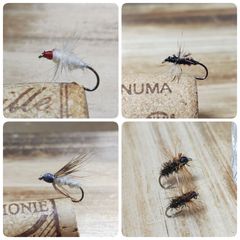 ■ELK■　ヤマメ攻略スペシャル　16本　完成品フライ　テンカラ　フライフィッシング
