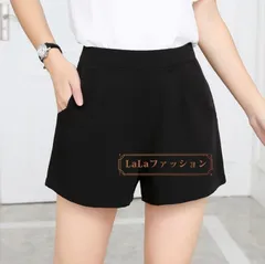 ハーフパンツ 半ズボン ボトムス スラックス レディース パンツ ポケット付き シフォン 女性用 ベーシック 仕事 会社 オフィス 無地 美脚 脚長 美尻 美シルエット 動きやすい オシャレ aimeiyi07
