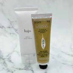［未開封品］lujo ルジョー ニード ル ハンドクリーム 30g L'OCCITANE ロクシタン ヴァーベナ ハンドクリーム 30ml 2点セット まとめ売り 01-0143