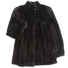 【全額返金保証・送料無料】フォスターのコート・正規品・美品・ミンクファー・高級