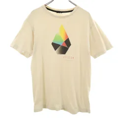VOLCOM ボルコム 半袖 Tシャツ M クリーム系 メンズ 古着