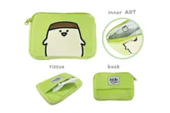 エス【送料無料】【お文具といっしょ】ミニティッシュポーチ【プリンさん】【ポーチ】【ケース】【小物入れ】【収納】【メイク】【化粧】【コスメ】【雑貨】【グッズ】【かわいい】