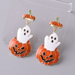 新品ハロウィン ピアス ジャックオランタン おばけ かぼちゃ 仮装
