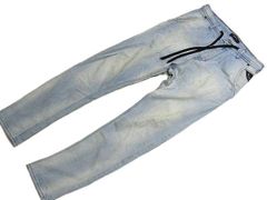 C51 REPLAY リプレイ メンズ パンツ ドローコード デニム パンツ ◇ 28 RAFDAL M9541A.000.573 278 薄ブルー ジーパン HYPERFLEX ▼7D