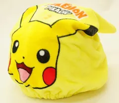 【送料込み♪】林株式会社 綿100％ポケットモンスター ピカチュウキャップタオル