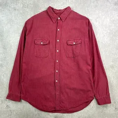 90年代 USA製 L.L.Bean エルエルビーン チェック 長袖 フランネルシャツ メンズXL 