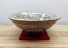 逢絢亭】茶道具 平茶碗 楽焼 赤楽 小川長楽 共箱入り - メルカリ