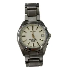 洋*ん様 SEIKO ソーラー 電波時計 チタン 7B52-OAKO　オーバーホ SEIKO SEIKO/セイコー 7B52-0AF0 腕時計 ステンレススチール/GP