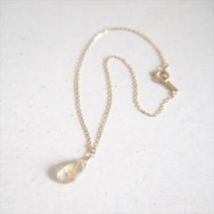 Ouca（ウーサ）ブレスレット/【一点もの】10KYG*×天然石ルチルクォーツブレスレット