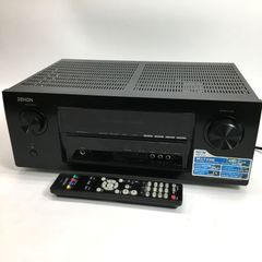 DENON デノン AVサラウンドレシーバー ブラック アンプ ホームシアター 4K対応 オーディオ機器 AVR-2113 通電可 24h菊DO