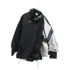 NIKELAB. (ナイキラボ) DH JACKET　再構築ドッキングロゴ刺繍ジャケット AV8265-010 ブラックのサムネイル