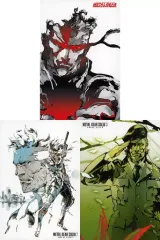 【中古】ポストカード 集合 ポストカード3枚セット 「PS5/PS4/Switchソフト METAL GEAR SOLID：MASTER COLLECTION Vol.1」 コナミスタイル購入特典