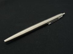 ジャンク品 MONTBLANC ノック式ボールペン スリムライン シルバー