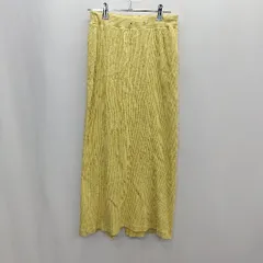 ◇ Θ CIAOPANIC TYPY チャオパニックティピー ウエストゴム ロング タイト スカート サイズM イエロー系 レディース E  【1501160032492】