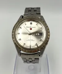 【ヴィンテージ】セイコー 赤5 自動巻 シルバー色