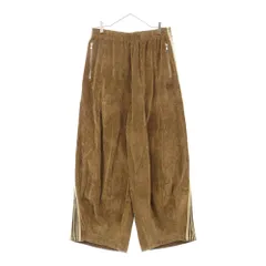 Needles (ニードルス) H.D.TRACK PANT - CORDUROY NUBIAN別注 コーデュロイ ヒザデルトラックパンツ ライトブラウン PU1641