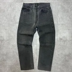 USA リーバイス　501 ブラック　ハチマル　後染め　デニム　黒