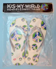 Kis-My-Ft2 15年 CONCERT TOUR KIS-MY-WORLD サンダル *Mサイズ