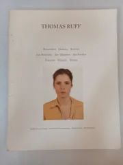 TOMAS RUFF トーマスルフ　展覧会図録&ポストカード 古書古本 Totodo：トーマス・ルフ展（Thomas Ruff）
