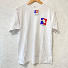 新品タグ付き！(^w^)b AMERICAN UNIVERSITY EAGLES アメリカンユニバーシティ イーグルス クルーネック 半袖 Tシャツ コットン100% TEE アメカジ ストリート トップス ホワイト メンズ 男性 サイズ L