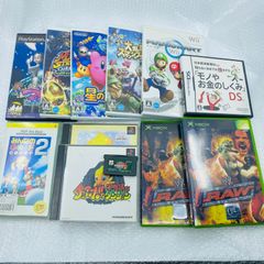 【ジャンク】 ゲームソフト　まとめ売り　wii xbox PSP DS ゲームボーイアドバンス　PS1 PS2