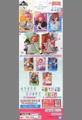 【中古】ポスター A2半裁販促ポスター 「一番くじ 五等分の花嫁∬ 最高の休日」