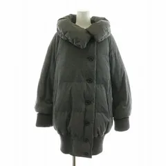 ダブルスタンダードクロージング ダブスタ DOUBLE STANDARD CLOTHING ダウンコート バルーン アウター 総裏地 ミドル ハーフ F グレー /NQのサムネイル