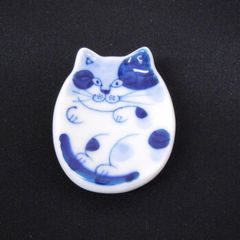 マンハッタナーズ 猫の箸置き 5点セット 陶器製 - メルカリ