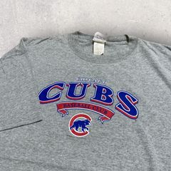 US古着 CSA MLB 野球 メジャーリーグ CHICAGO CUBS カブス Tシャツ 2XL グレー