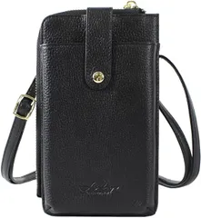 ショルダーバッグ レディース スマホ ポーチ ポシェット 斜め掛け スマホショルダー 2way ブラック LIZDAYS リズデイズ