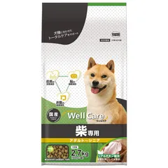 【同梱不可】【4個セット】 イースター ウェルケア 柴専用 アダルト〜シニア 2.7kg ドッグフードのサムネイル