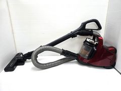 【中古品】 東芝 TOSHIBA サイクロン式 掃除機 トルネオ ミニ 吸込仕事率290W VC-CF30 2020年製 グランレッド ○YR-19056○