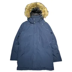 COLE HAAN(コールハーン) Fur-Trimmed Down Jacket ファー付 ダウン ジャケット 53ZAW9036 S ネイビーのサムネイル